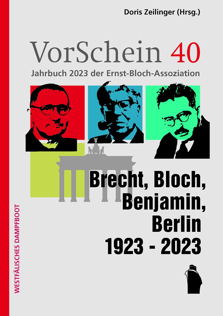 VorSchein 40 - Jahrbuch 2023 der Ernst-Bloch-Assoziation